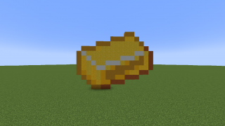 Gold Ingot Pixel Art